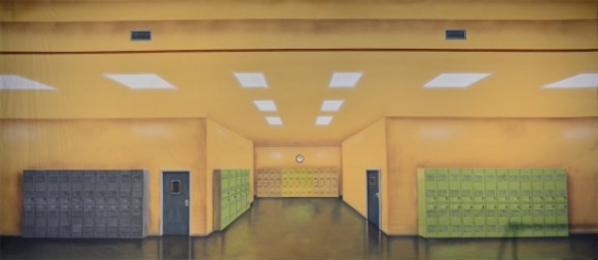 High School Interior Backdrop used in Productions of Grease and High School Musical