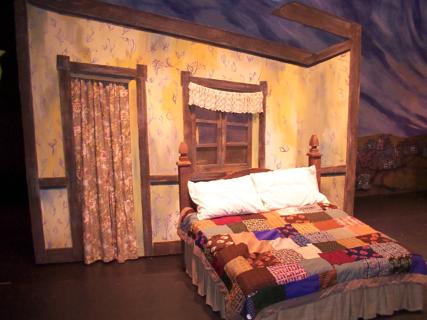Michael Boyer's set for The Gateway's production of Fiddler on the Roof