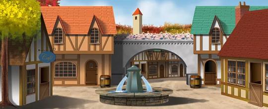 Hunchback of Notre Dame Backdrop Rental