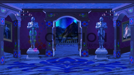Frozen Grand Foyer