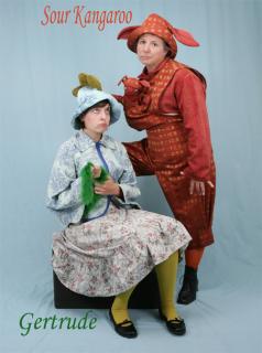 Gertrude McFuzz and Sour Kangaroo