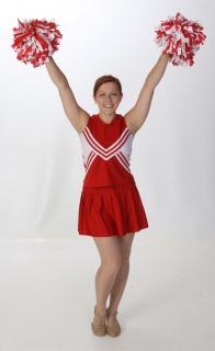 Costume de pom-pom girl de High School Musical