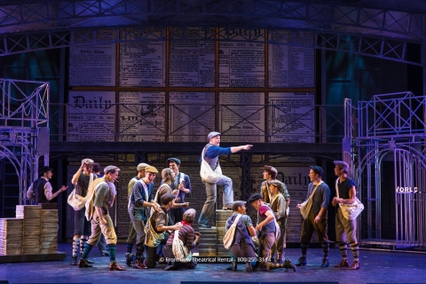 Newsies set rental - Front Row Theatrical Rental - 800-250-3114