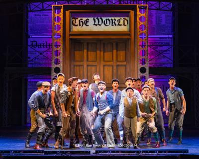 Newsies set rental - Front Row Theatrical Rental - 800-250-3114