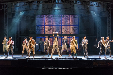 Newsies set rental - Front Row Theatrical Rental - 800-250-3114