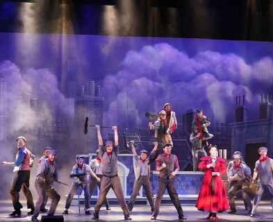 Mary Poppins Broadway Musical Costume Rental Package - Mary, Burt and the company - Front Row Theatrical - 800-250-3114 Mary Poppins Broadway Musical Costume Rental Package - Mary, Burt and the company - Front Row Theatrical - 800-250-3114