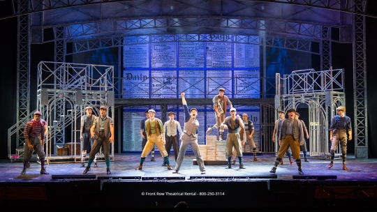 Newsies set rental - Front Row Theatrical Rental - 800-250-3114