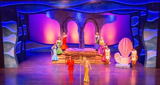 Little Mermaid set rental movie based - King Triton's court - Front Row Theatrical Rental - 800-250-3114 Little Mermaid set rental movie based - King Triton's court - Front Row Theatrical Rental - 800-250-3114