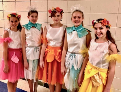 Summer Snow Chorus Frozen JR costume rental Summer Snow Chorus Frozen JR costume rental