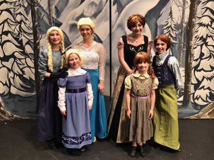 Annas Elsas Frozen JR costume rental Annas Elsas Frozen JR costume rental