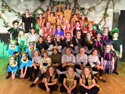 Cast photo Jungle Book KIDS costume rental Cast photo Jungle Book KIDS costume rental