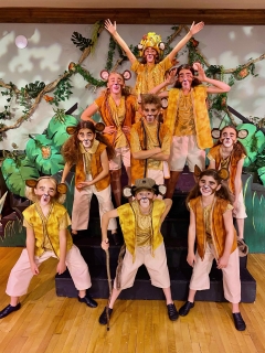 Louie and Monkeys Jungle Book KIDS costume rental Louie and Monkeys Jungle Book KIDS costume rental