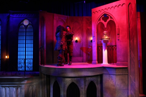 Beauty and the Beast Belle's West Wing - set rental - Front Row Theatrical - 800-250-3114