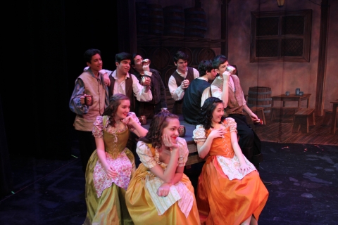 Beauty and the Beast rental costume package - Silly Girls  - Front Row Theatrical Rental - 800-250-3114