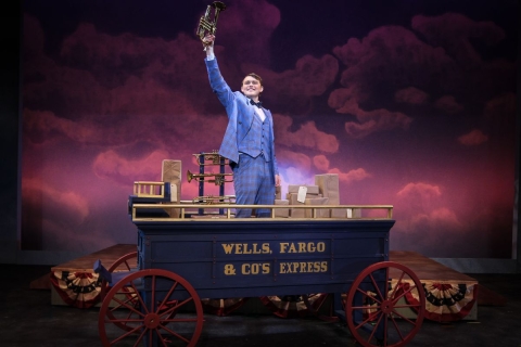 For Sale: Music Man Set Elements with Wells Fargo Wagon | Music Theatre