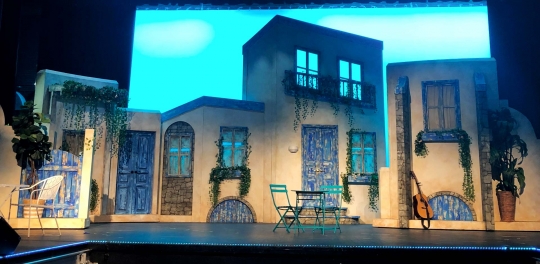Mamma Mia greek island - set rental - Stagecraft Theatrical - 800-499-1504 Mamma Mia greek island - set rental - Stagecraft Theatrical - 800-499-1504