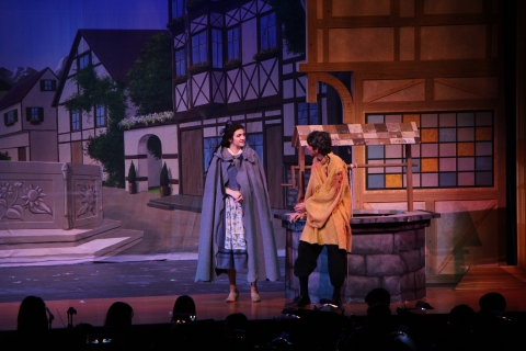 Beauty and the Beast rental costume package - Belle blue dress and Gaton - Front Row Theatrical Rental - 800-250-3114 Beauty and the Beast rental costume package - Belle blue dress and Gaton - Front Row Theatrical Rental - 800-250-3114
