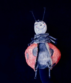 Lady Bug Puppet for James and the Giant Peach 