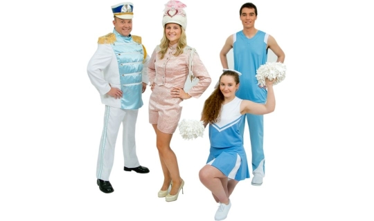 Rental Costumes for Legally Blonde - Band Member, Elle Woods, Cheerleaders