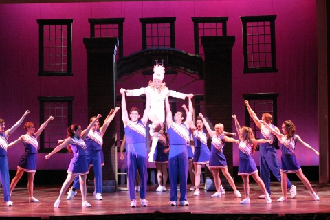 Set from The Gateway's 2011 production of Legally Blonde. Set by Robert A Kovach Set from The Gateway's 2011 production of Legally Blonde. Set by Robert A Kovach