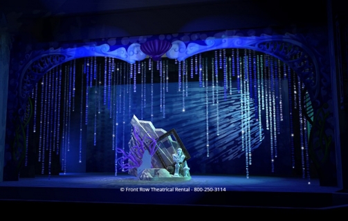 Little Mermaid premium set rental - The Grotto - Front Row Theatrical Rental - 800-250-3114