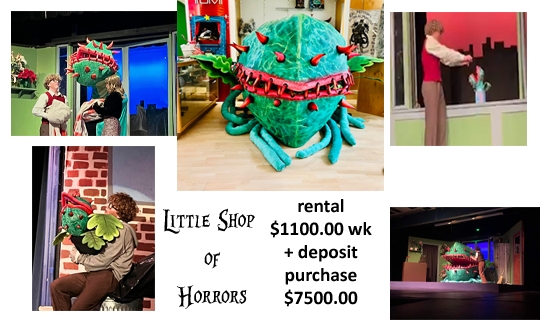 Audrey II set of 4 Audrey II