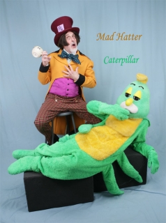 Mad Hatter and Caterpillar