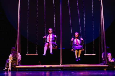 Matilda the musical swing set rental set - front row theatrical rental - 800-250-3114 Matilda the musical swing set rental set - front row theatrical rental - 800-250-3114