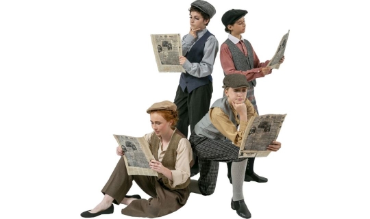 Rental Costumes for Newsies-Rental-Costumes - Newsies Read the Papers Newspapers not available