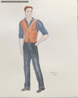 Newsies costume rental - Jack period costumes - Front Row Theatrical Rental - 800-250-3114