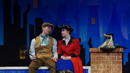 Mary Poppins Broadway Musical Costume Rental Package - Mary, Burt  - Front Row Theatrical - 800-250-3114