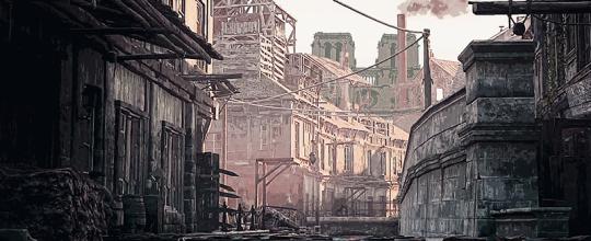 Hunchback of Notre Dame Backdrop Rental