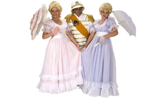 Rental Costumes for Pirates of Penzance - Ladies' Chorus, Major General Stanley