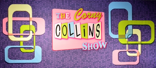 Corny Collins Show Backdrop used in the production of Hairspray