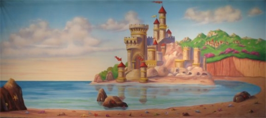 Castle by the Beach is a must for your stage production of The Little Mermaid