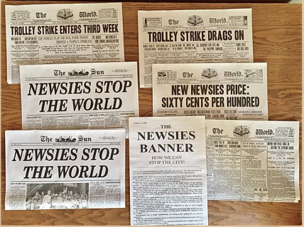 Newsies Newspapers