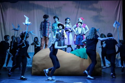 Puppets for James and the Giant Peach James and the Giant Peach Puppets