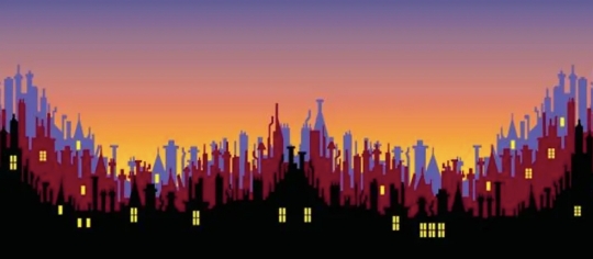 Park Mary Poppins Backdrop