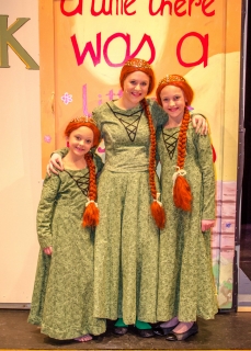 Shrek the Musical - Princess Fiona, Teen Fiona, & Child Fiona Costumes
