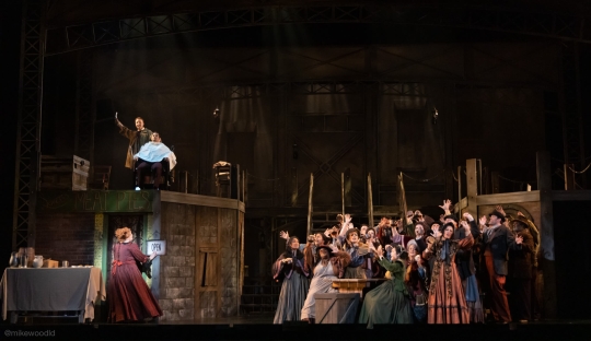Sweeney Todd rental set - Unit set - Front Row Theatrical Sweeney Todd rental set - Unit set - Front Row Theatrical