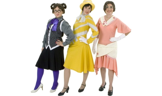 Rental Costumes for Thoroughly Modern Millie - Stenographer, Millie Dillmount, Priscilla Girl