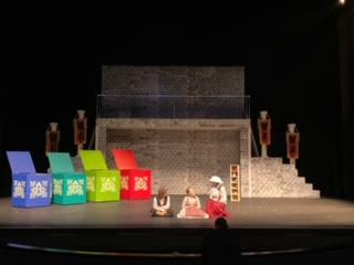 Chitty  Chitty Bang Bang set pieces and props