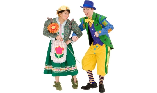 Rental Costumes for The Wizard of Oz - Female Munchkin, Male Munchkin