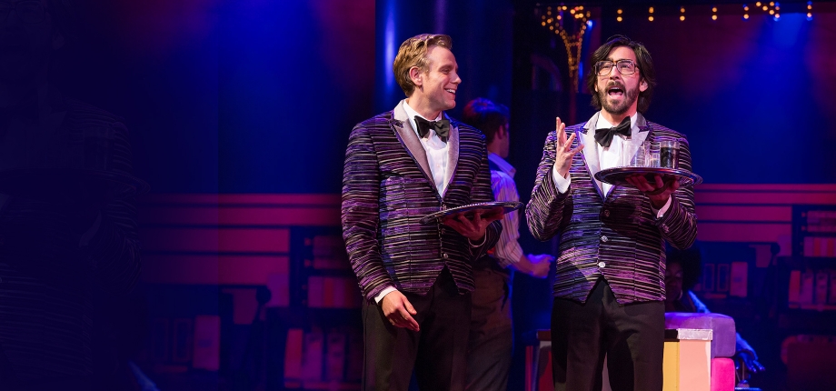 Adam Pascal and Max Crumm in Disaster! On Broadway (Photo by Jeremy Daniel)