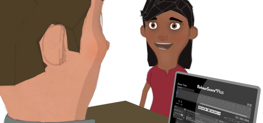 RehearScore®Plus - Run rehearsals with a virtual accompanist that plays every note of your show’s score.