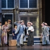 Music Man rental set - Front Row Theatrical Rental -  town square set - 800-250-3114
