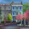 Cherry Street Lane 2 SH-MP022-S 20x45ft Mary Poppins Backdrop