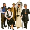 Rental Costumes for My Fair Lady - Alfred Doolittle, Female Pearlie, Professor Henry Higgins, Eliza Doolittle and Colonel Pickering