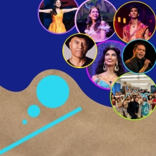 Image with photos of artists featured in this article
