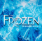 An ice background with Disney's Frozen logo